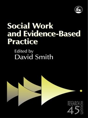 Social Work and Evidence-Based Practice - ebook